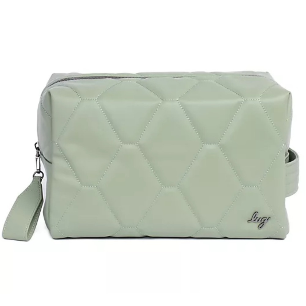 Lug Satin Luxe Toiletry Case - Bumper Satin ~ Sage